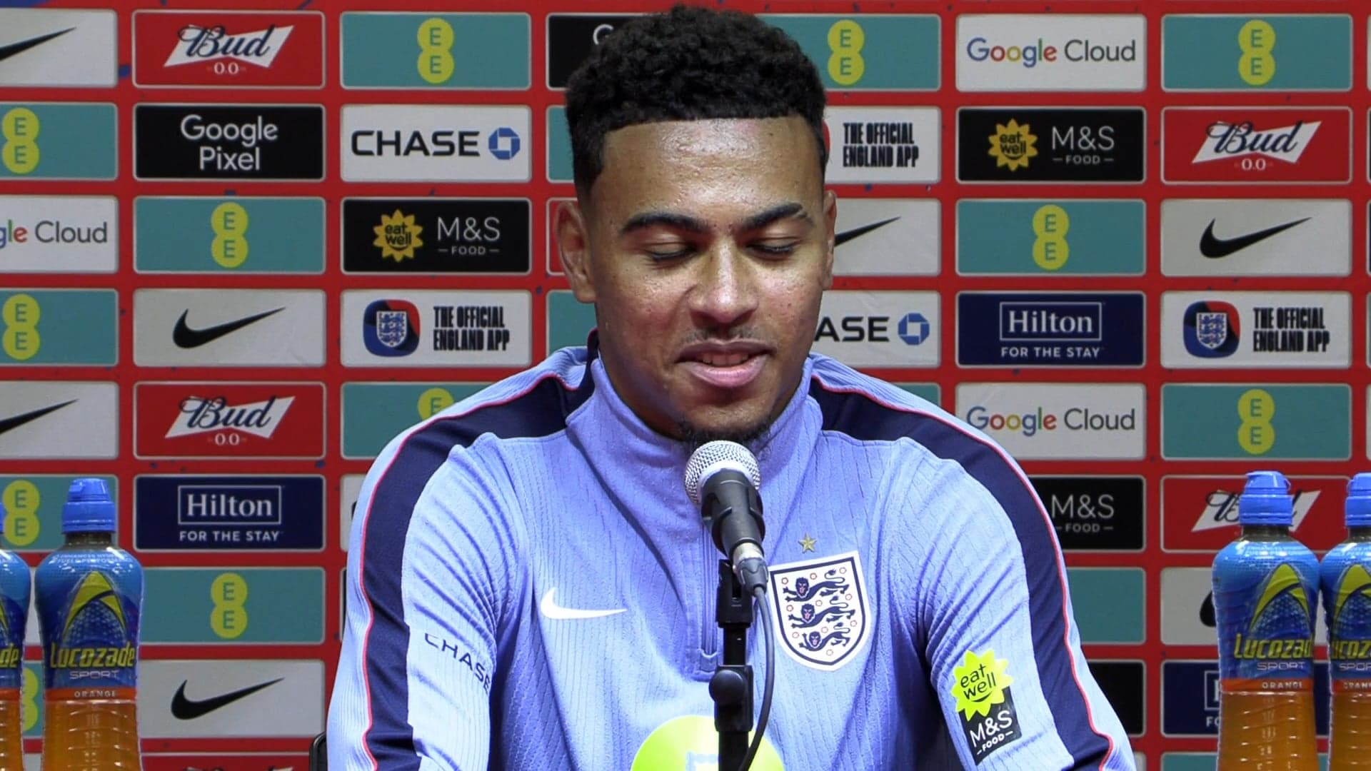 Morgan Rogers England Press Conference