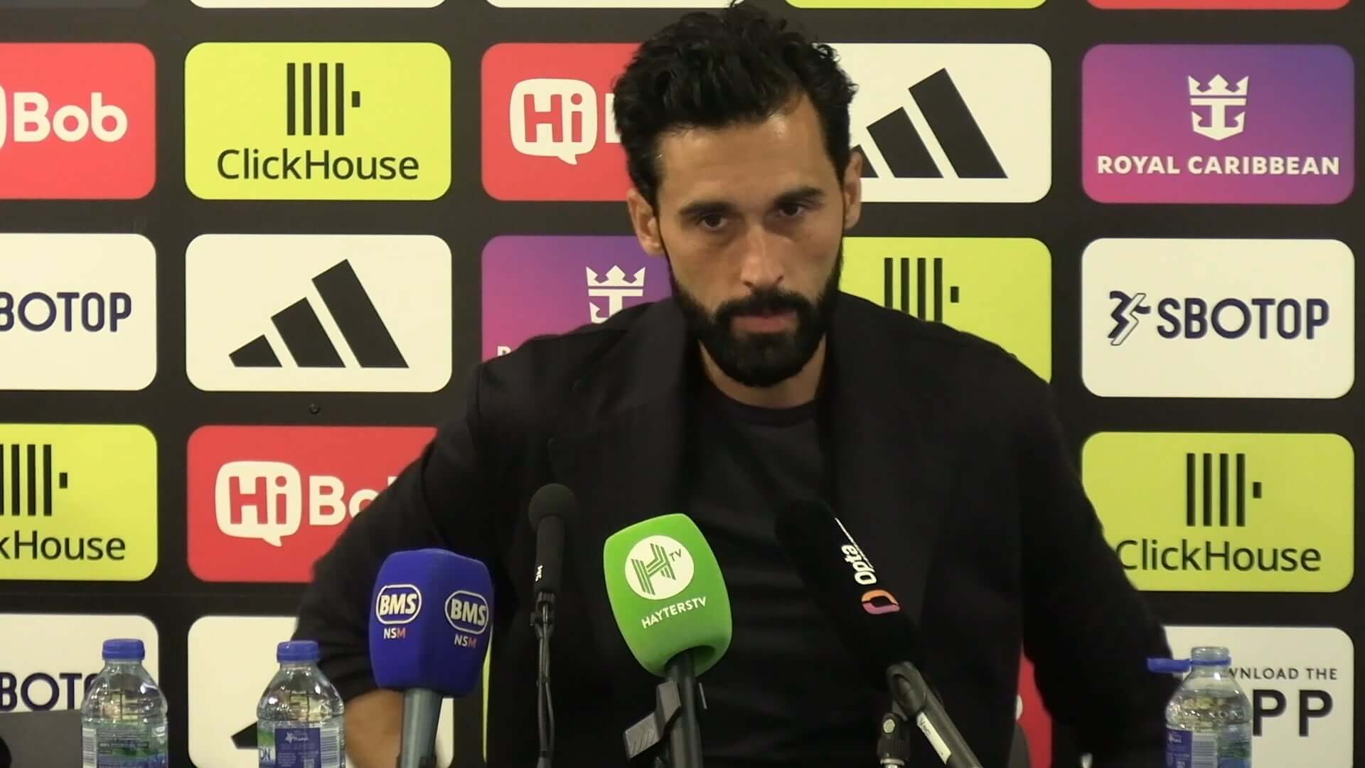 Alvaro Arbeloa  reaction after Fulham 1-1 Man Utd 20/9/2026