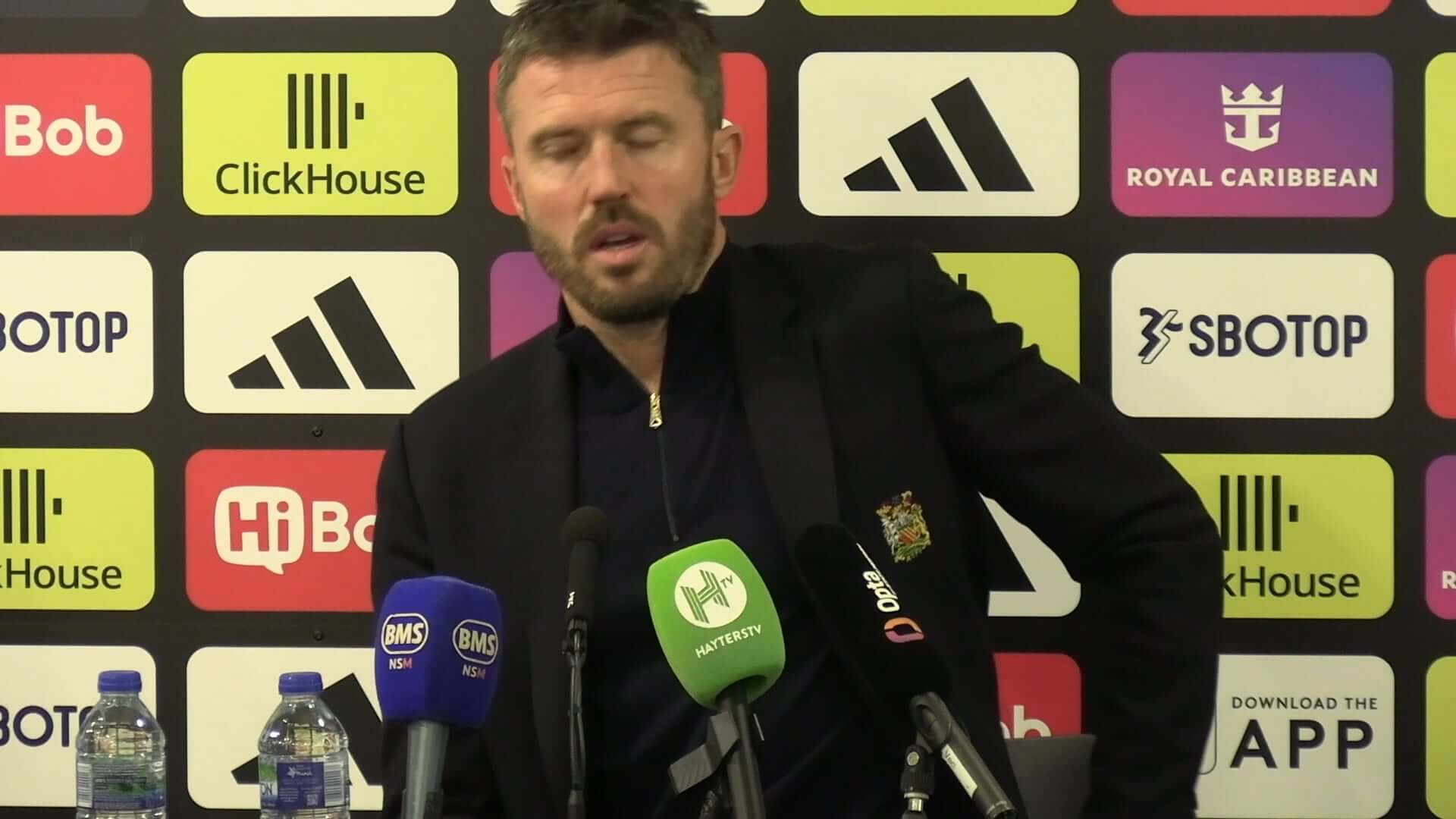 Michael Carrick reaction after Man Utd draw 1-1 at Fulham 20/9/2026